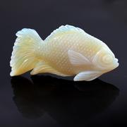 Opal Fish Carving