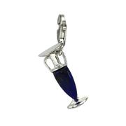 Ancient Greek Loutrophorus Style Lapis Lazuli Vase Charm