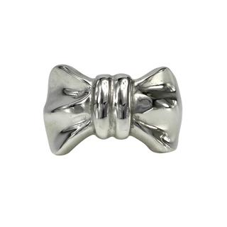 Lucious Sterling Silver Bow Ring