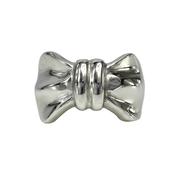 Lucious Sterling Silver Bow Ring