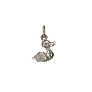 Sterling Silver Duck Pendant