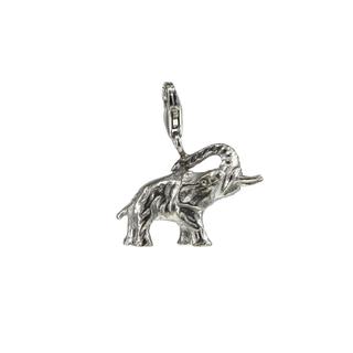 Sterling Silver Elephant Charm