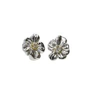 Flower Diamond Studs