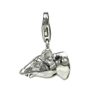 Rat Head Charm