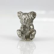 Solid Sterling Silver Full Body Koala Sitting