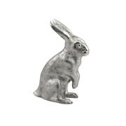 Silver Rabbit Ornament